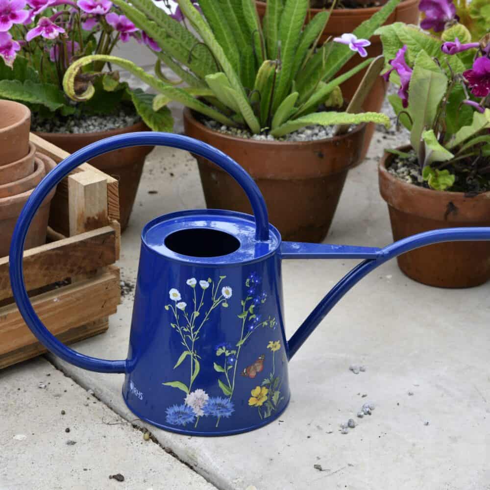 Indoor Watering Can | British Meadow (RHS) | Burgon & Ball - Middleton ...