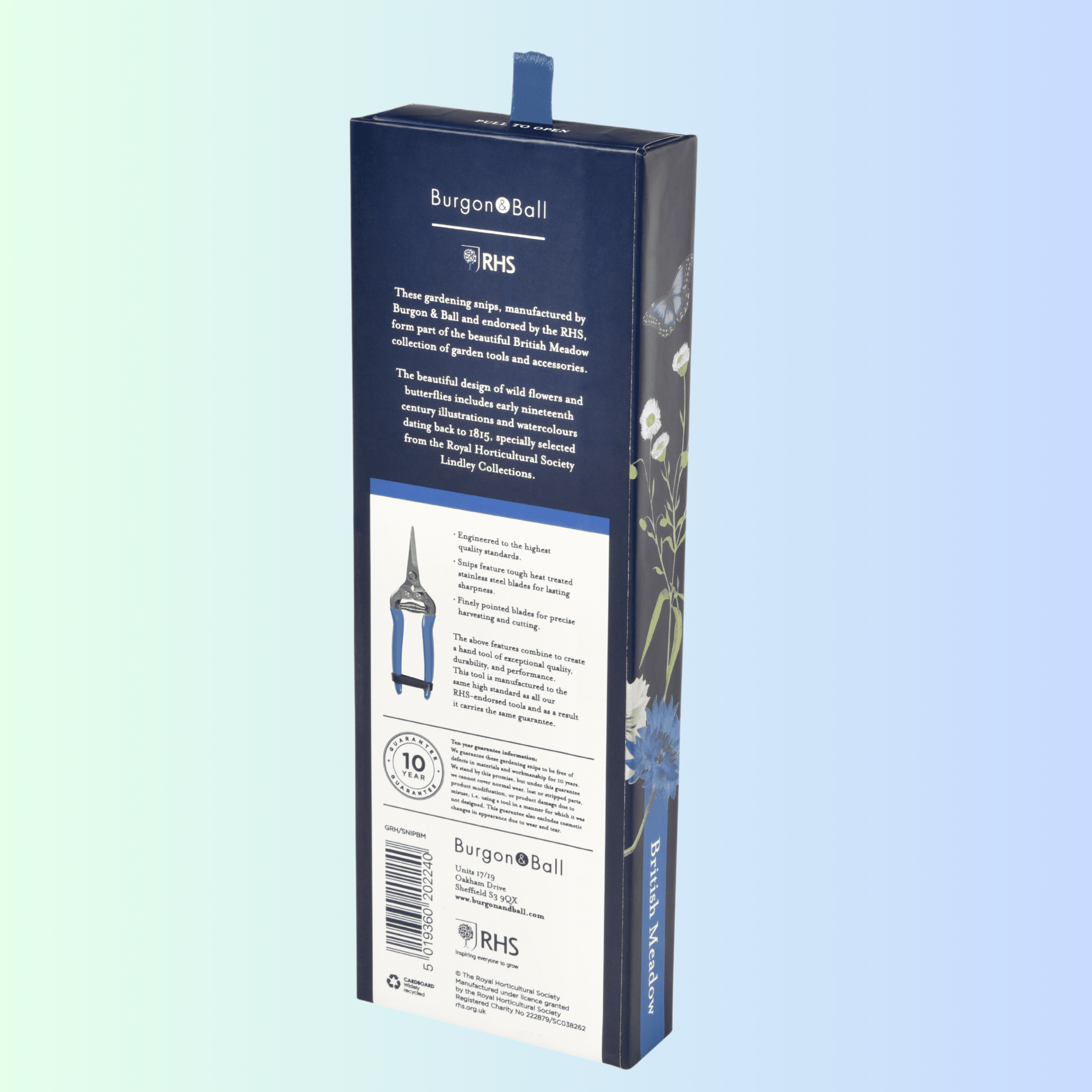 Fruit and Flower Snip British Meadow (RHS) Burgon & Ball