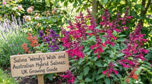 Blog 1 Salvia 'Wendy's Wish' vivid magenta-pink flowers on tall vigorous stems reaching 120cm — Australian-bred hybrid salvia for UK gardens — Middleton Nurseries